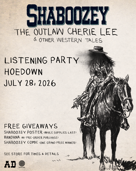 Shaboozey "The Outlaw Cherie Lee & Other Western Tales" Listening Party - TUESDAY 7/28 @ 5PM