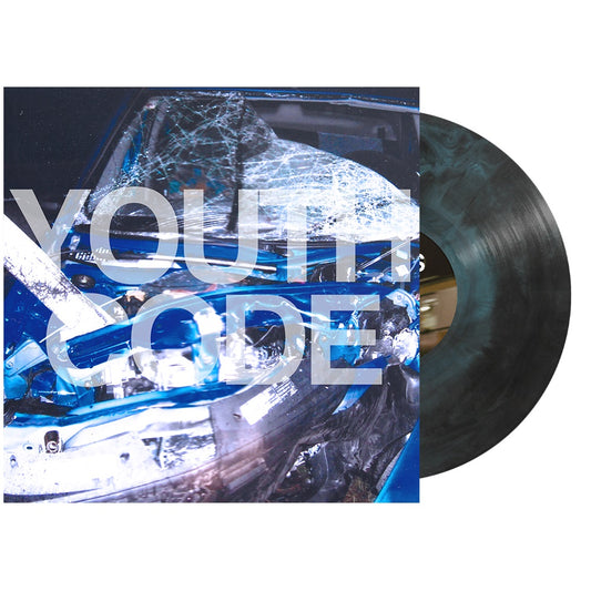 Youth Code "Yours, With Malice" 12" EP (Sky Blue/Black Galaxy Color Vinyl)