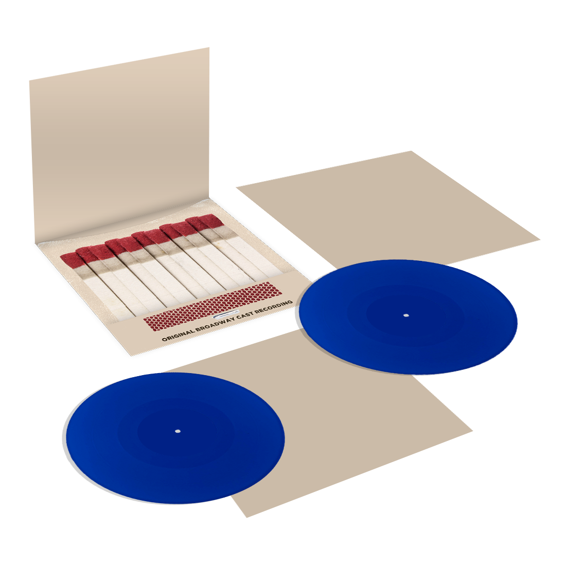 Jonathan Groff & Original Broadway Cast of Just In Time "Just In Time" 2xLP (Blue Vinyl)