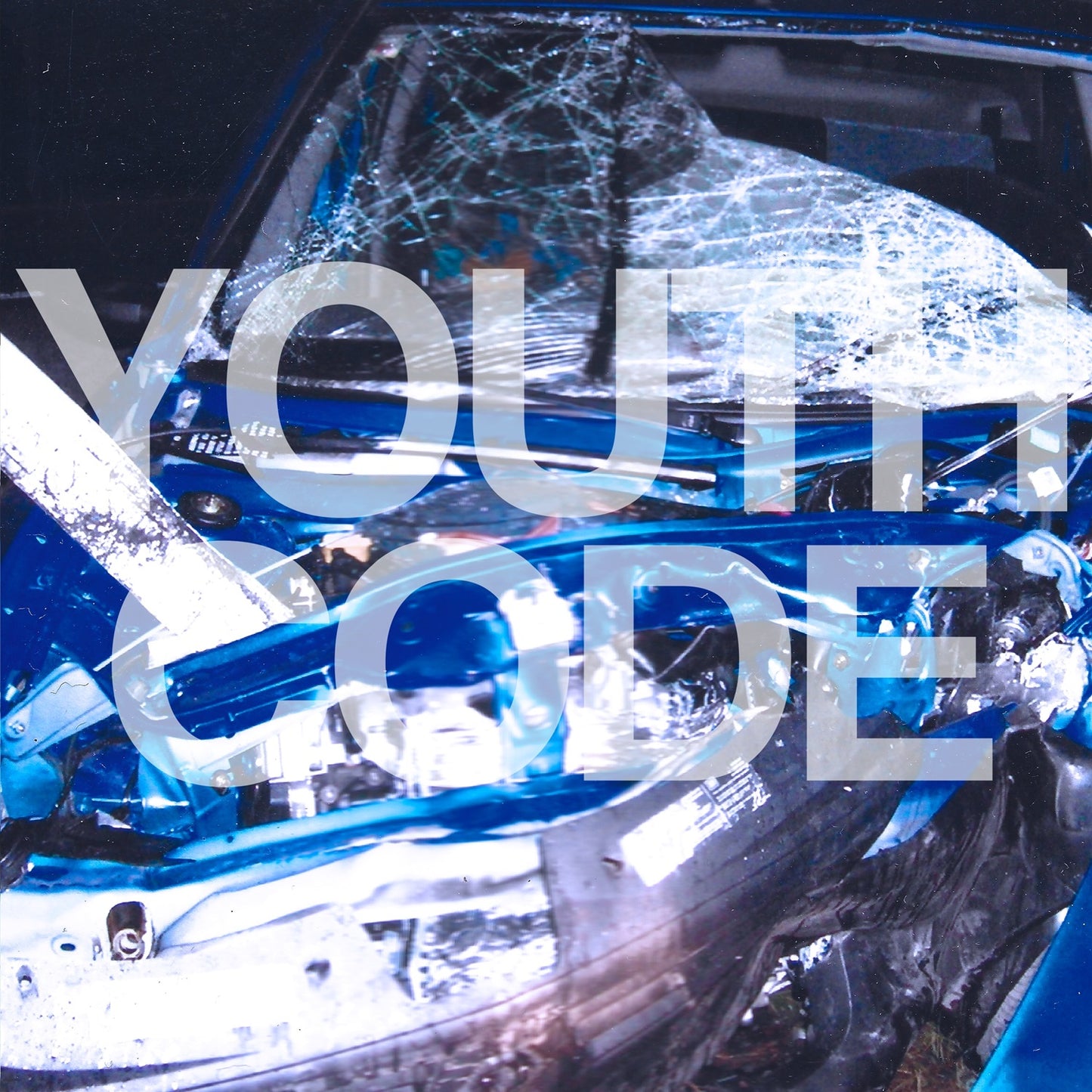 Youth Code "Yours, With Malice" 12" EP (Sky Blue/Black Galaxy Color Vinyl)
