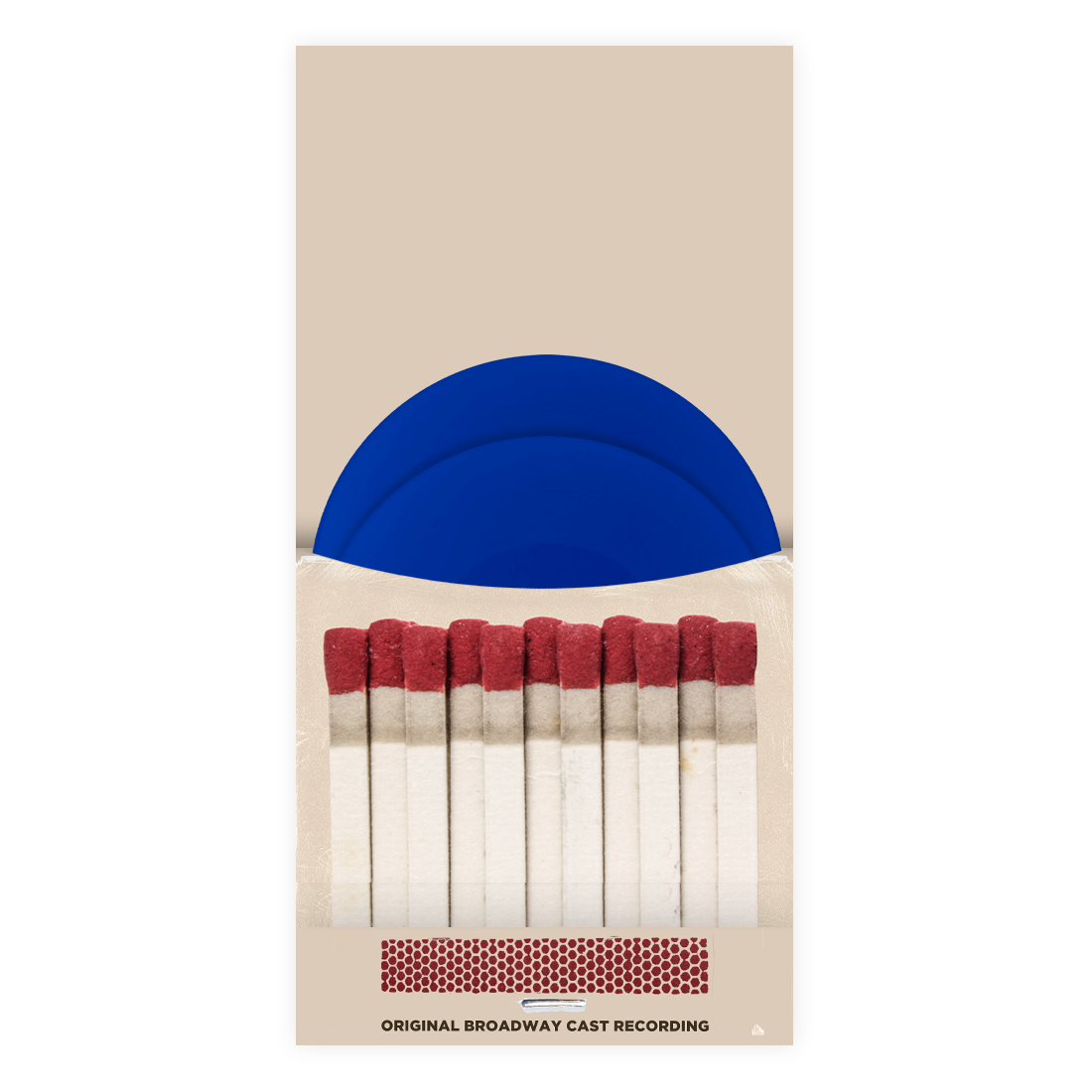 Jonathan Groff & Original Broadway Cast of Just In Time "Just In Time" 2xLP (Blue Vinyl)