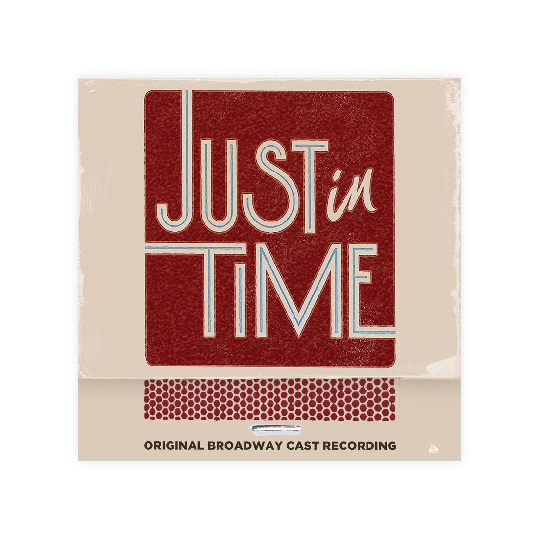 Jonathan Groff & Original Broadway Cast of Just In Time "Just In Time" 2xLP (Blue Vinyl)