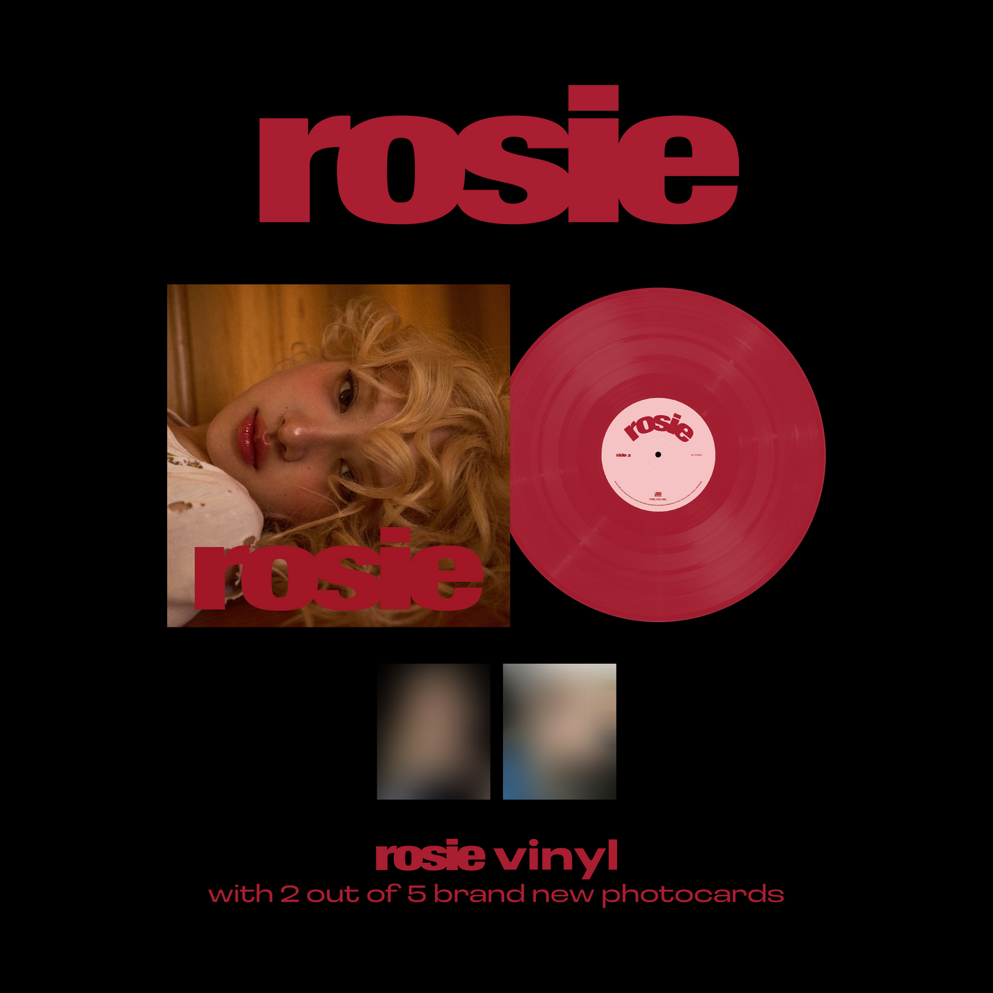 ROSE "rosie" LP (Red VInyl)