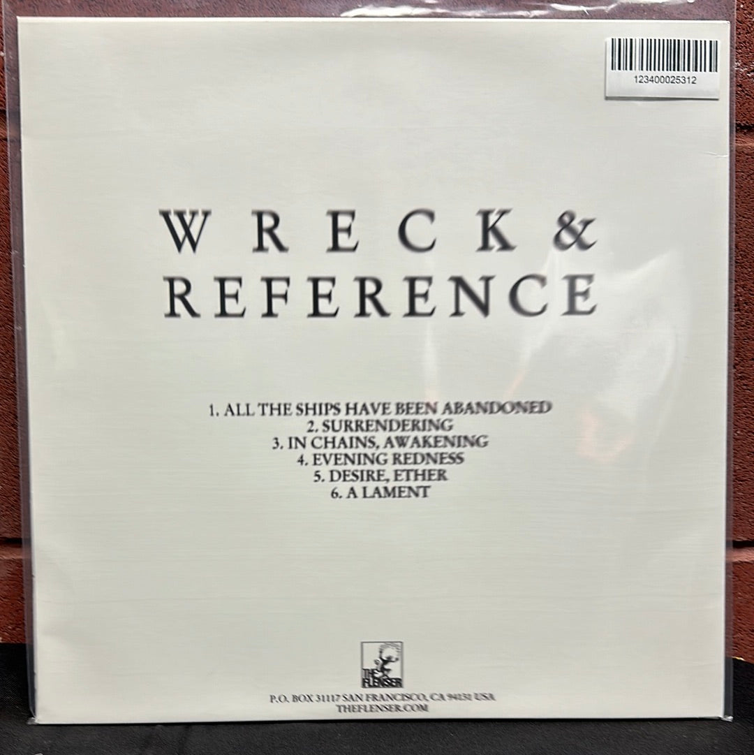 Used Vinyl:  Wreck And Reference ”Black Cassette” LP (White cloudy vinyl)