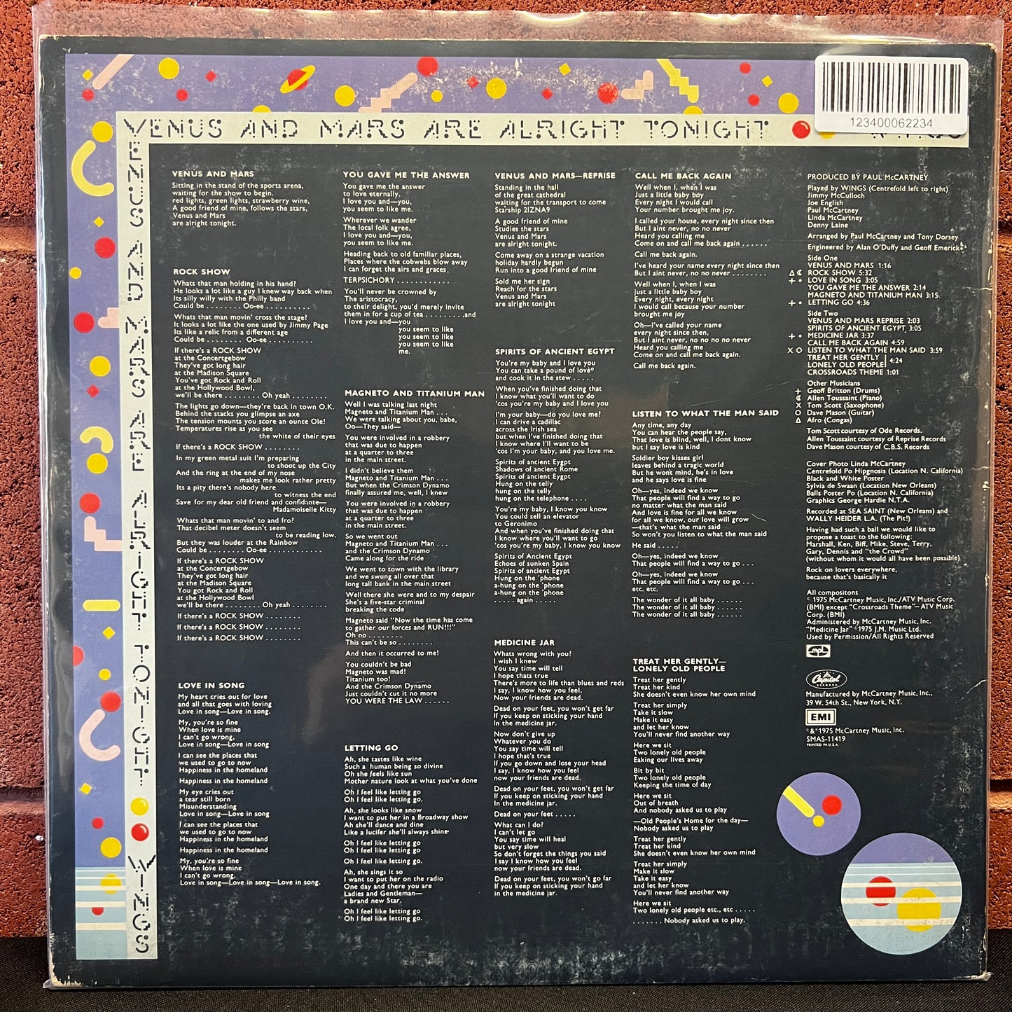 Used Vinyl: Wings "Venus and Mars" LP