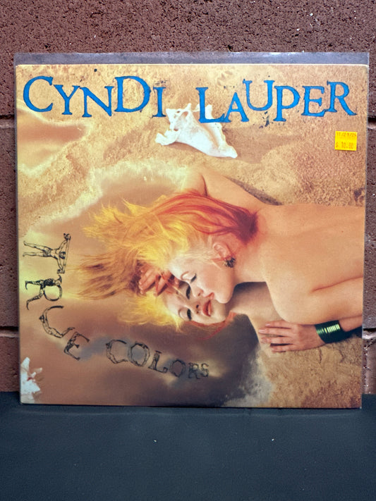 Used Vinyl:  Cyndi Lauper ”True Colors” LP