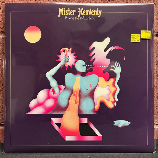 Used Vinyl: Mister Heavenly "Boxing The Moonlight" LP (2021 Press - Purple & Teal Starburst Vinyl)