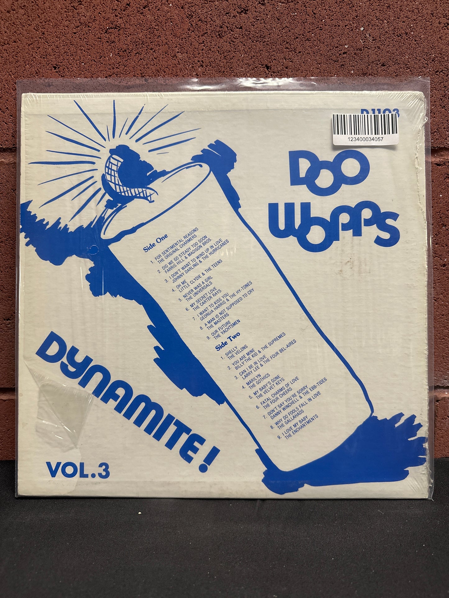 Used Vinyl:  Various ”Dynamite Doo Wopps - Volume 3” LP