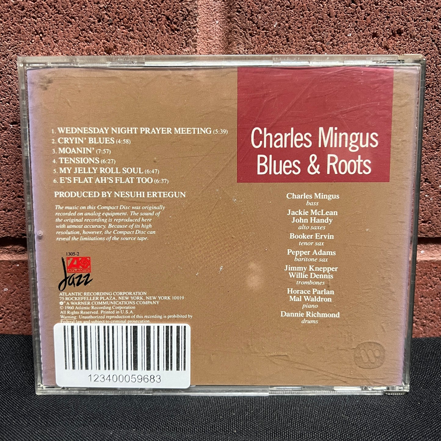 Used CD: Charles Mingus "Blues and Roots" CD