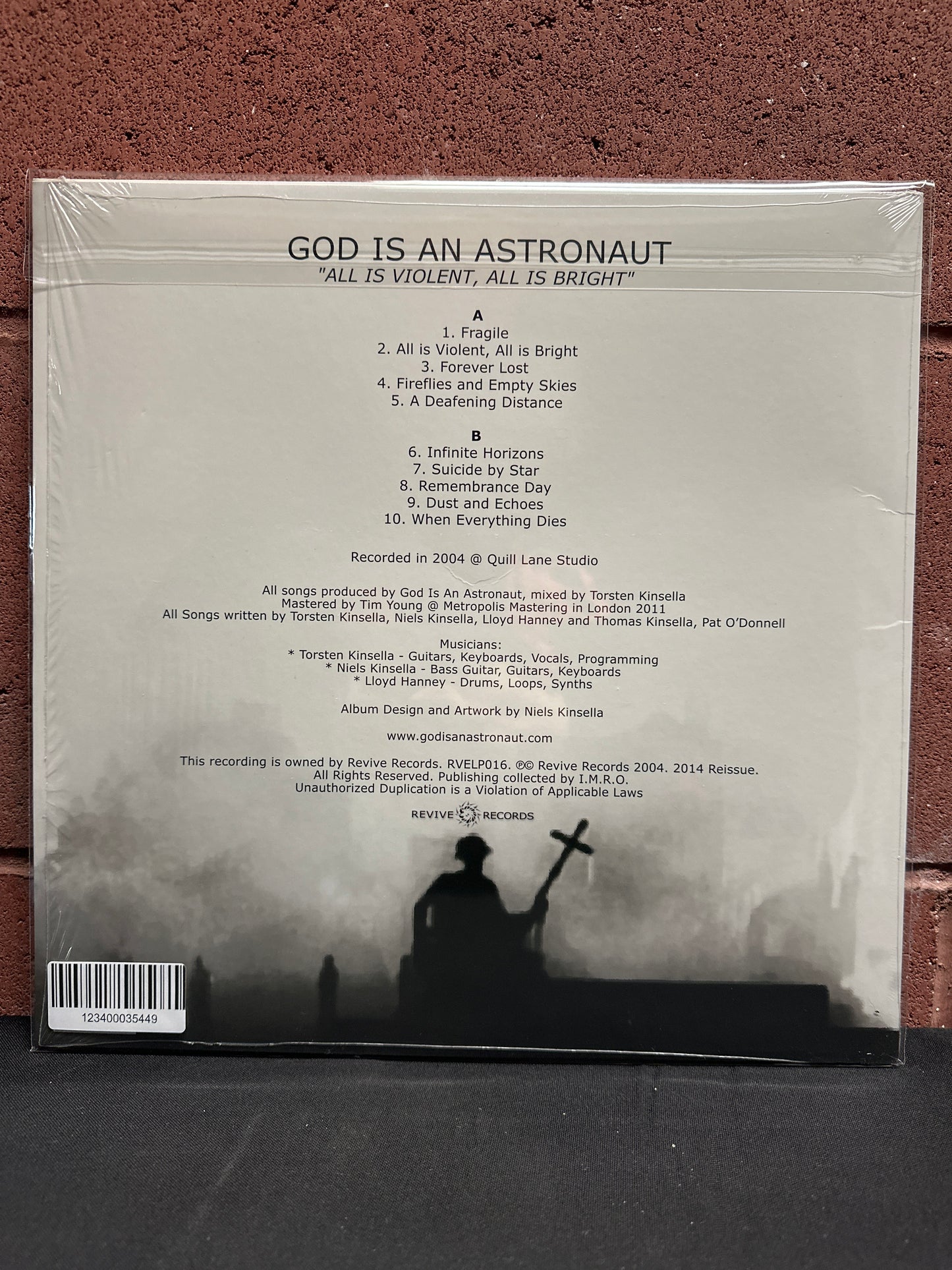 Used Vinyl:  God Is An Astronaut ”All Is Violent, All Is Bright” LP (Orange vinyl)