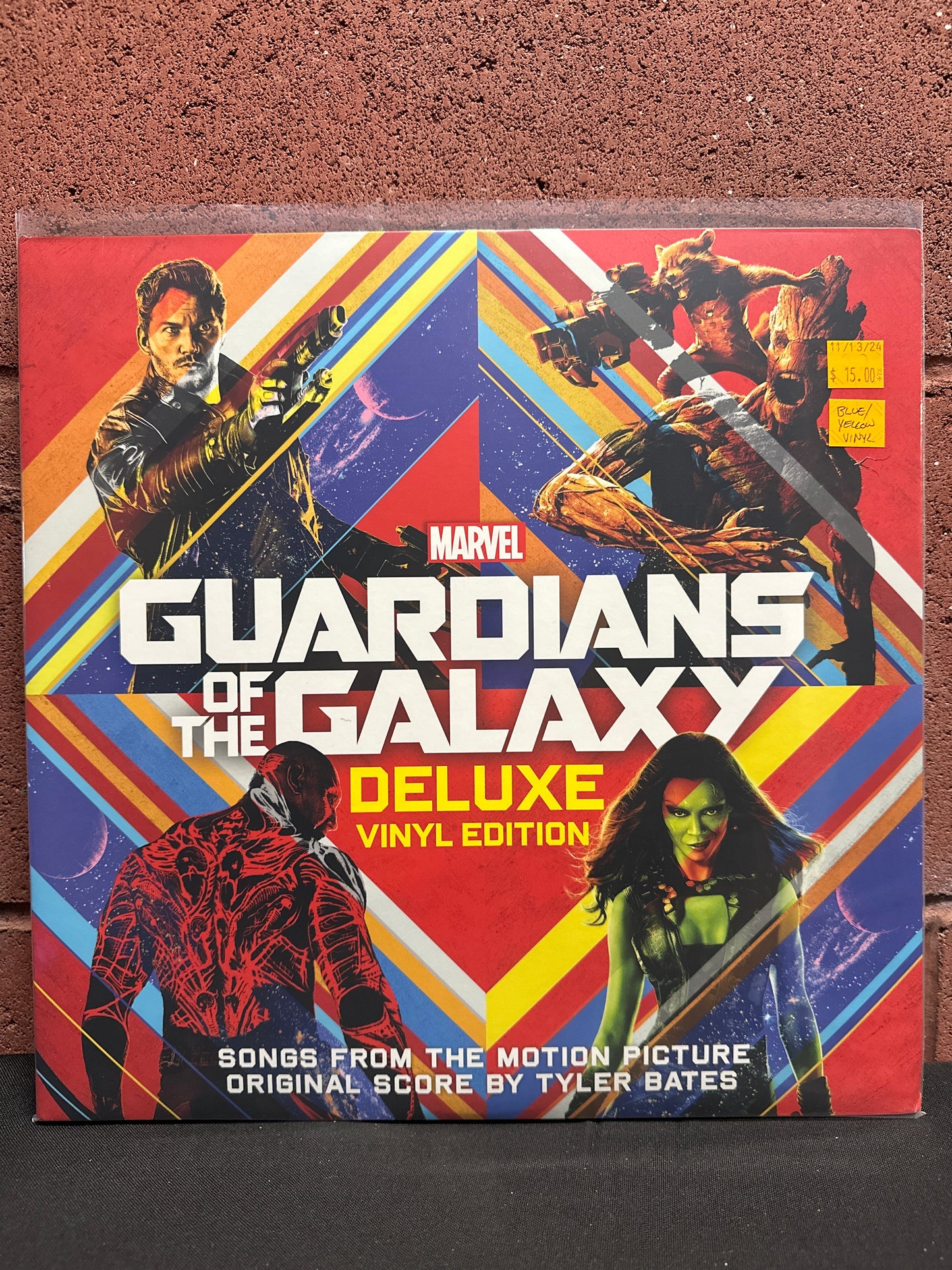 Used Vinyl:  Various, Tyler Bates ”Guardians Of The Galaxy” 2xLP (Colored vinyl)