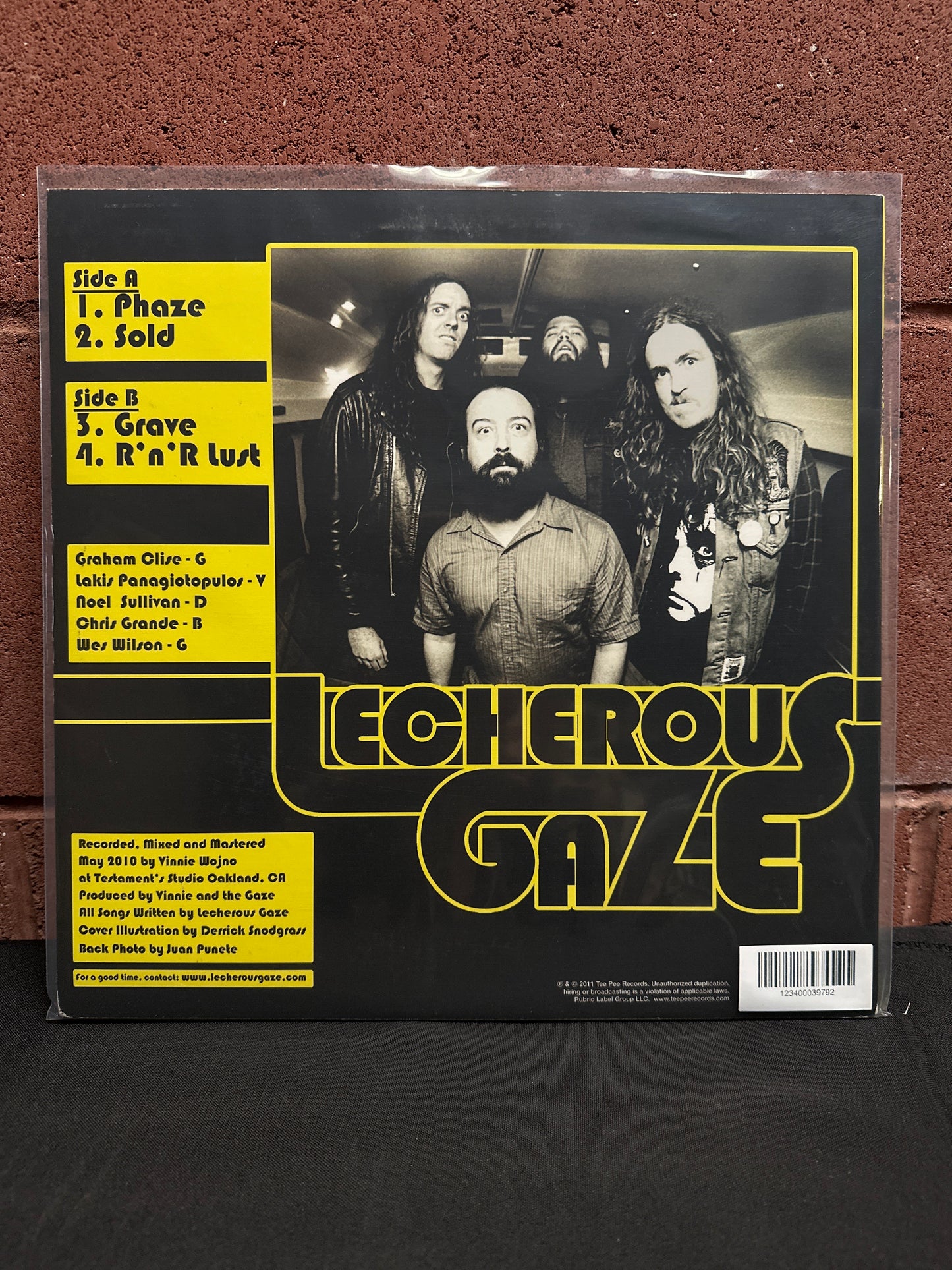 Used Vinyl: Lecherous Gaze ”S/T” 12"