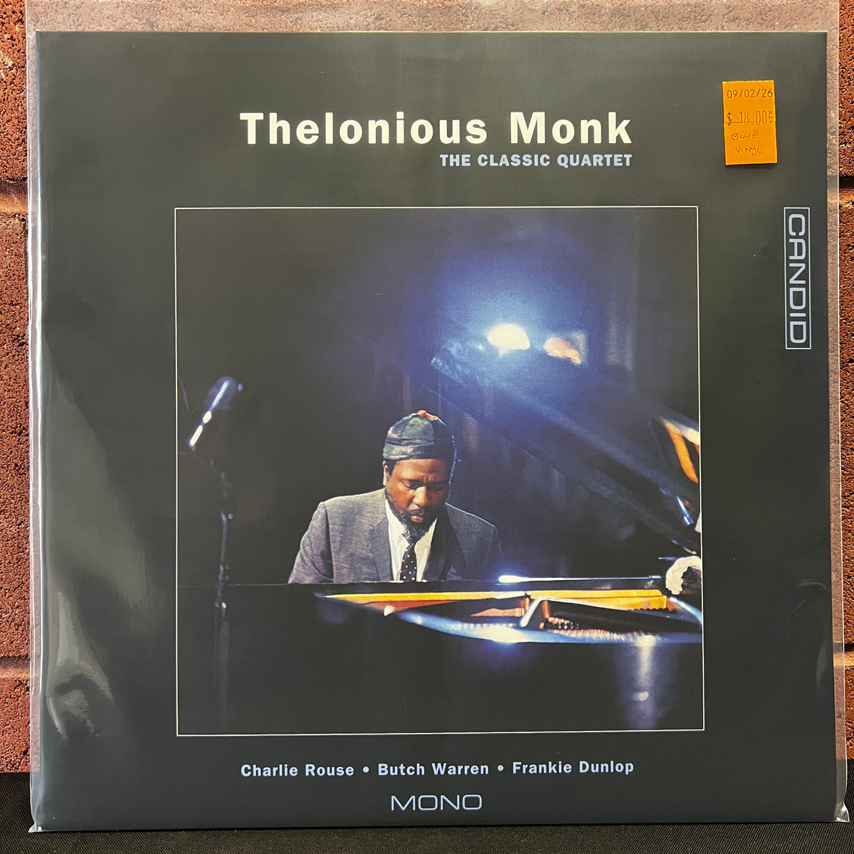 Used Vinyl: Thelonious Monk "The Classic Quartet" LP (2022 RSD Reissue, Blue vinyl)