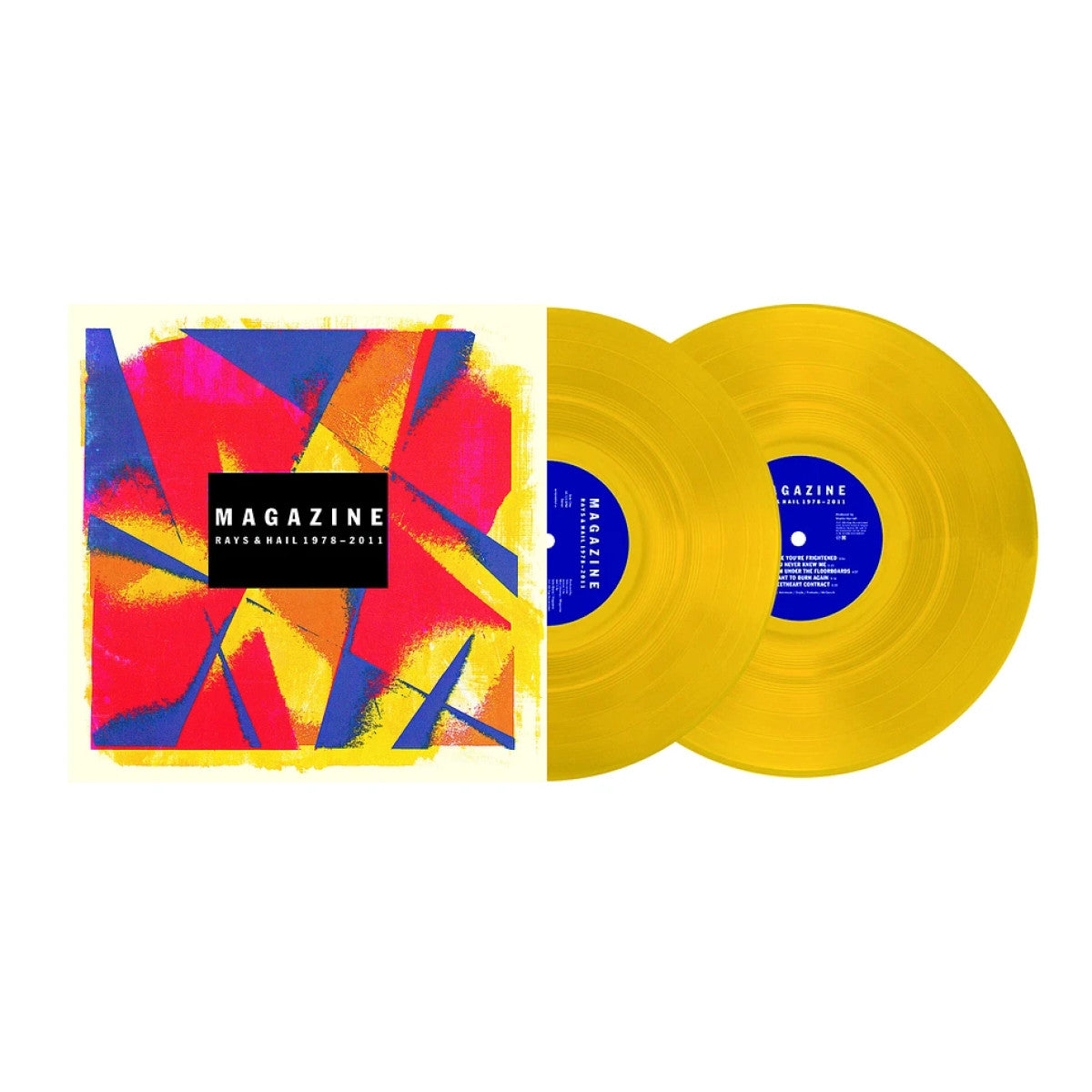 Magazine "Rays And Hail" 2xLP (Burn Again Yellow Vinyl)