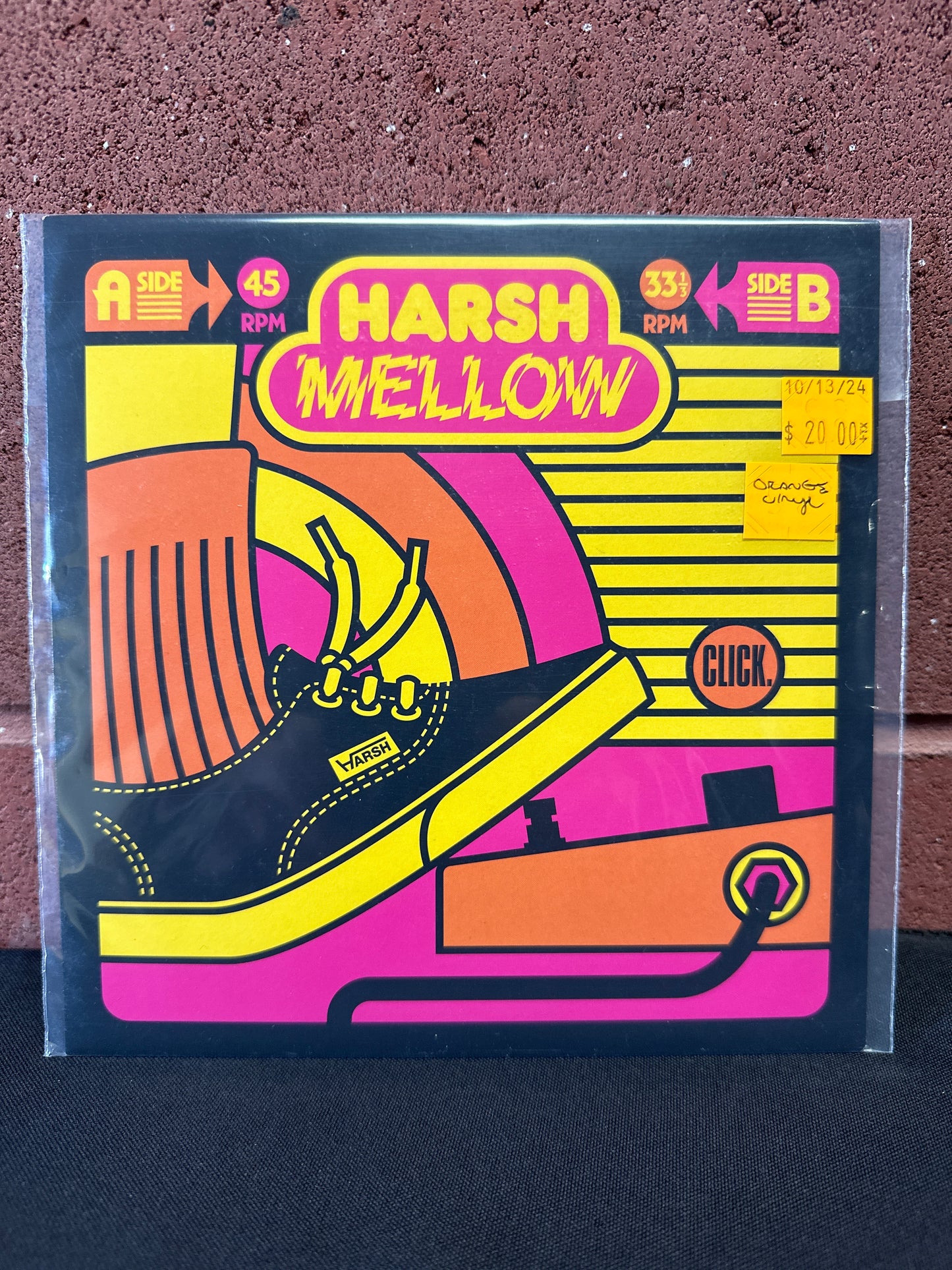 Used Vinyl:  Harshmellow ”Harshmellow” 7" (Orange Vinyl)