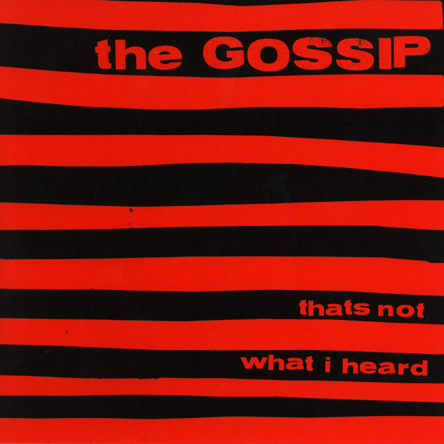 The Gossip "That's Not What I Heard" LP (Red Vinyl)