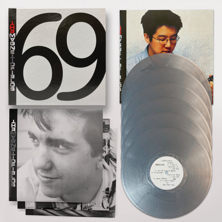 The Magnetic Fields "69 Love Songs" Limited Edition 6x10" Box (Silver Vinyl)