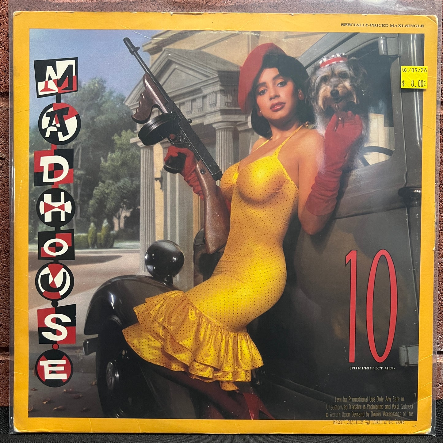Used Vinyl: Madhouse "10 (The Perfect Mix)" 12" (1987 Press)