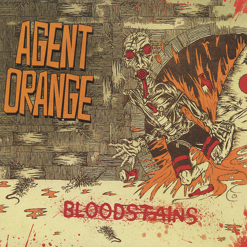 Agent Orange "Bloodstains" LP (Orange/Red/Black Splatter)