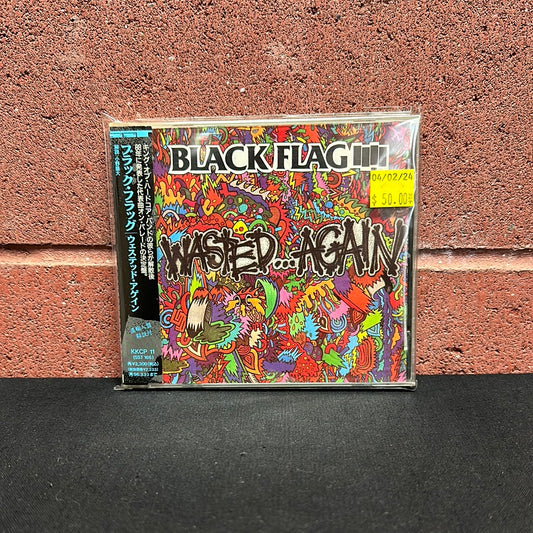 Used CD:  Black Flag "Wasted...Again" CD (Japanese Press)