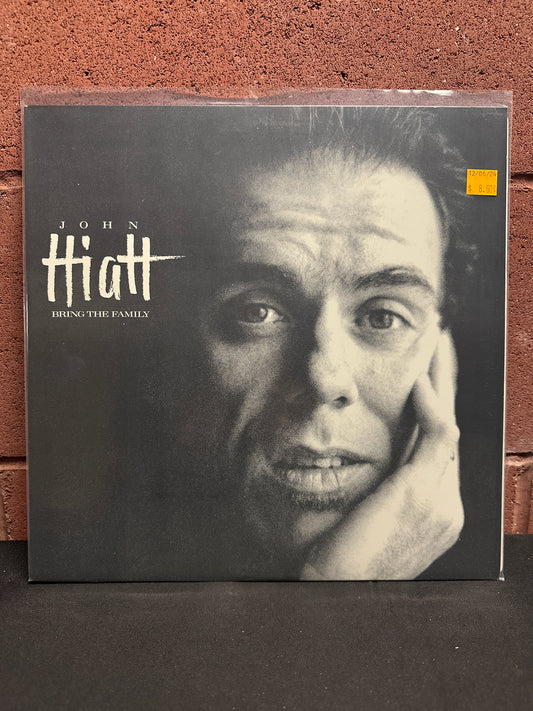 Used Vinyl:  John Hiatt ”Bring The Family” LP