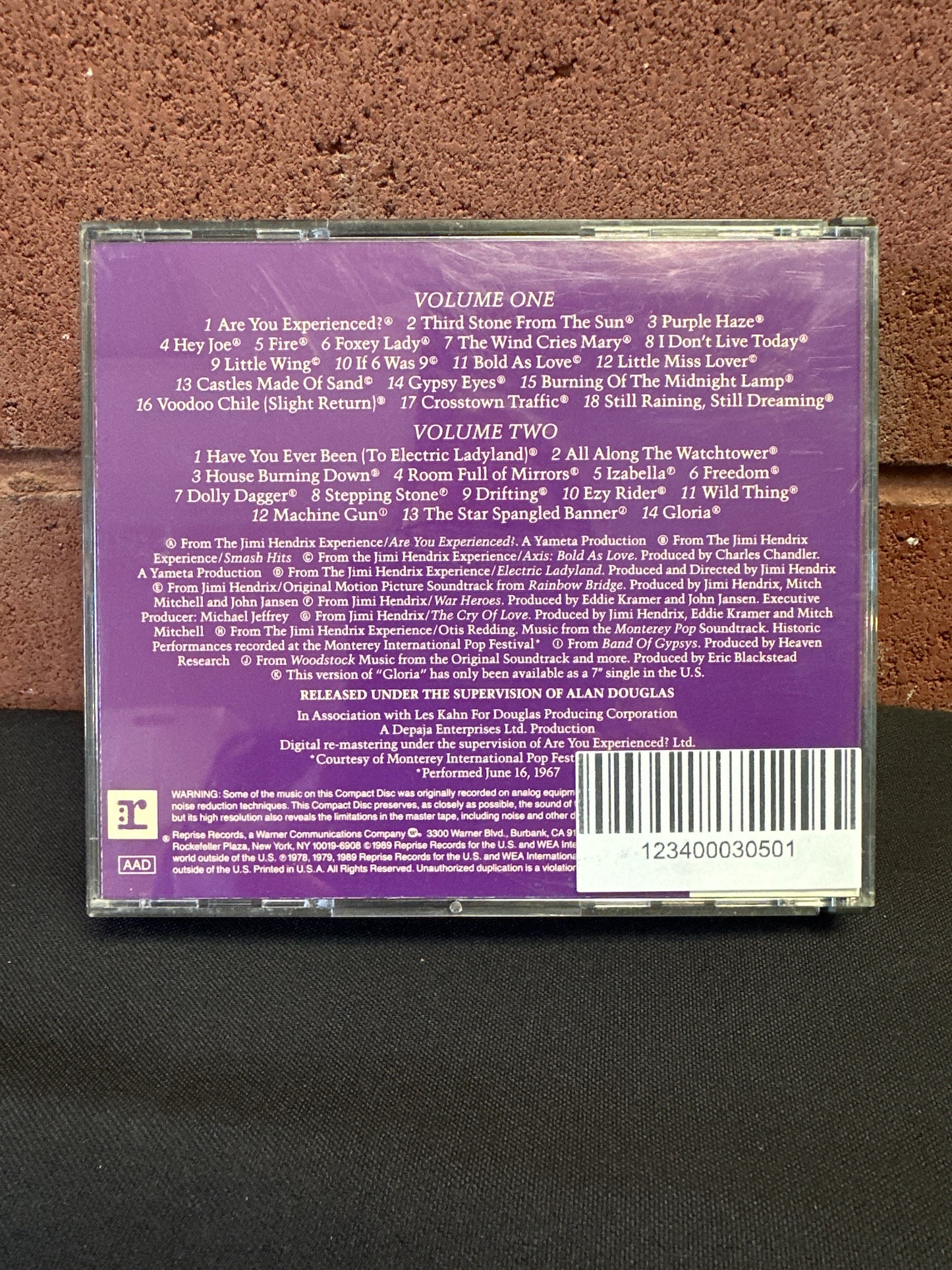 USED CD: Jimi Hendrix "The Essential...Vol.1&2" 2xCD