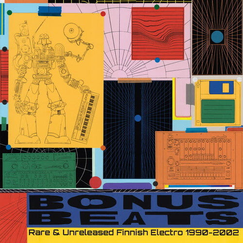 PRE-ORDER: Various Artists "Bonus Beats: Rare & Unreleased Finnish Electro 1990-2002" 2xLP