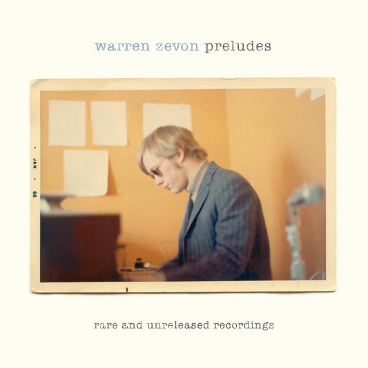 PRE-ORDER: Warren Zevon "Preludes" 2xLP  (Eco Mix Cherry Vinyl)