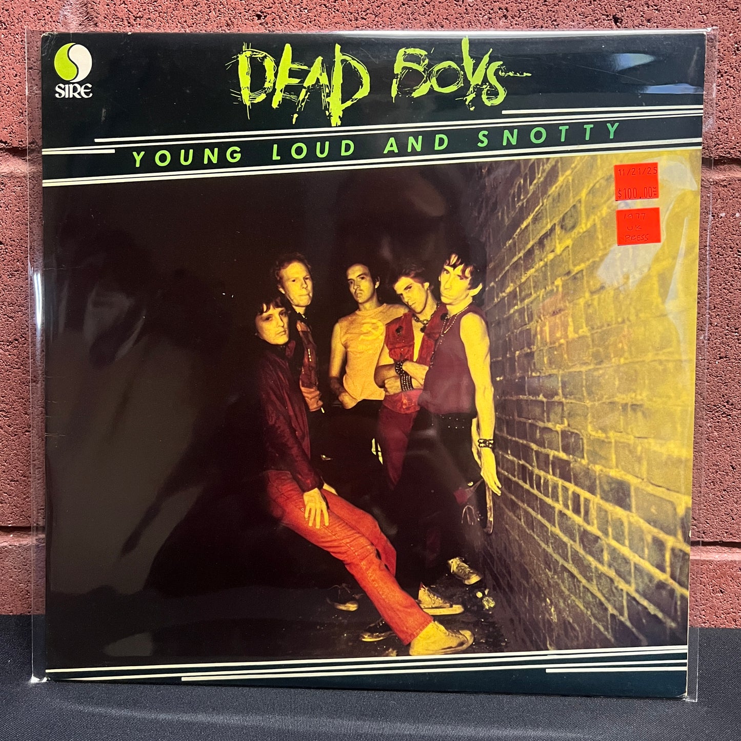 Used Vinyl: Dead Boys "Young Loud And Snotty" LP (1977 UK Press)