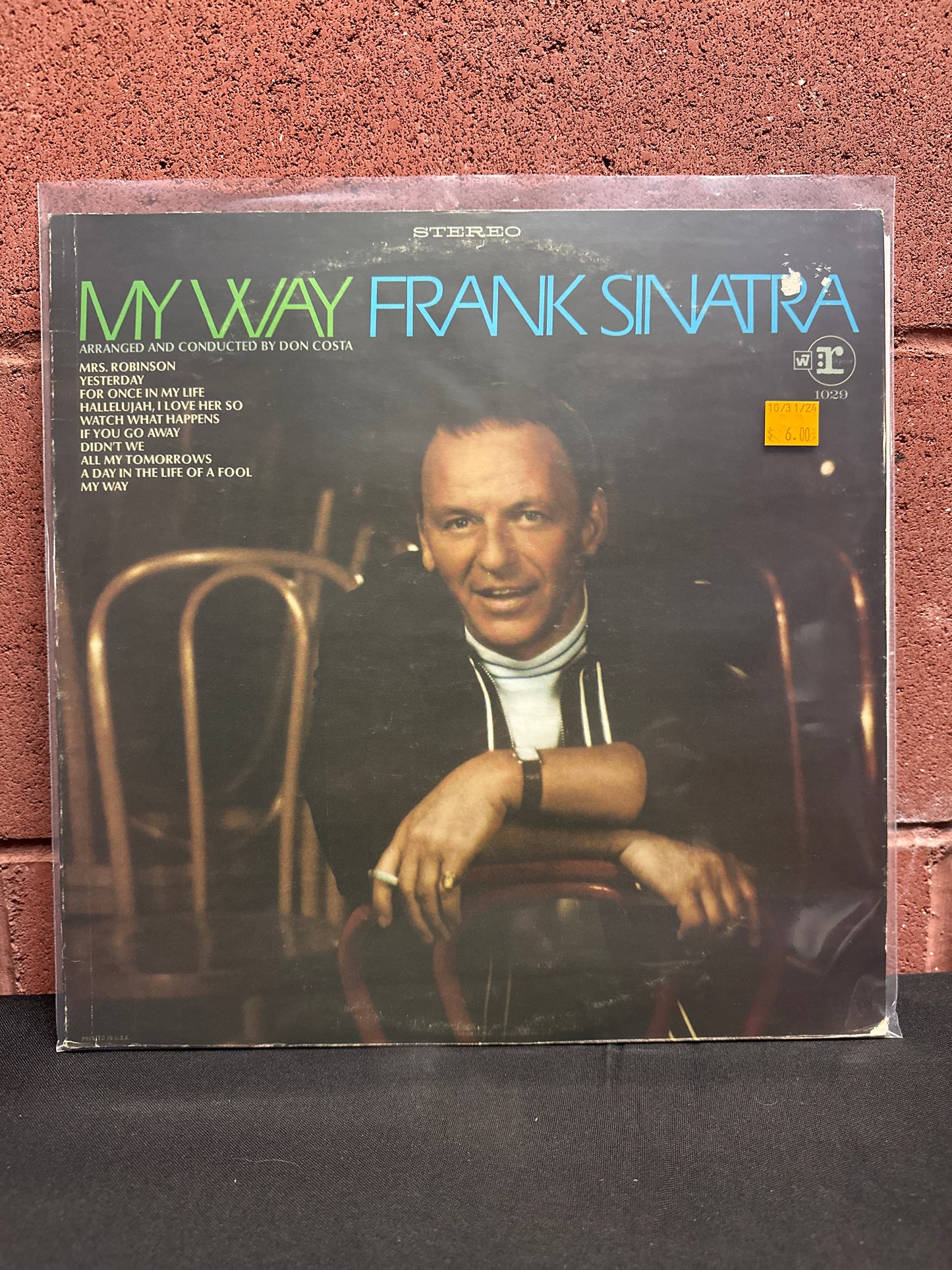 Used Vinyl:  Frank Sinatra ”My Way” LP