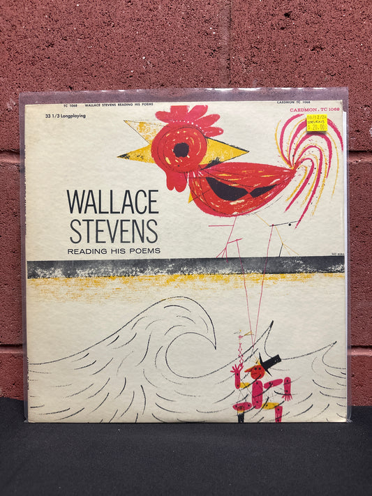 Used Vinyl:  Wallace Stevens ”Reading His Poems” LP