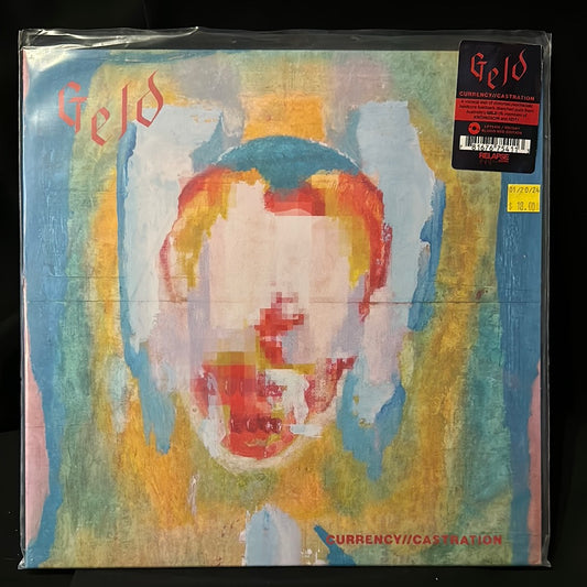 Used Vinyl:  Geld ”Currency // Castration” LP (Red vinyl)