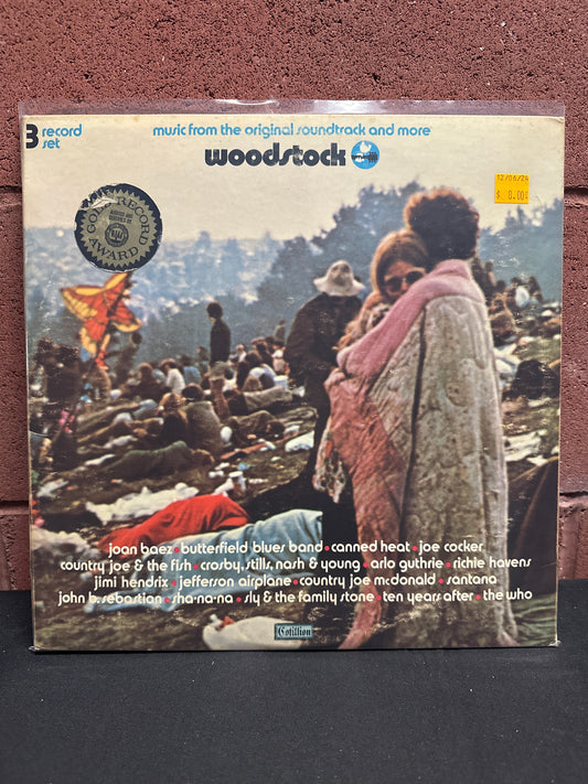 Used Vinyl:  Various ”Woodstock - Music From The Original Soundtrack And More” 3xLP