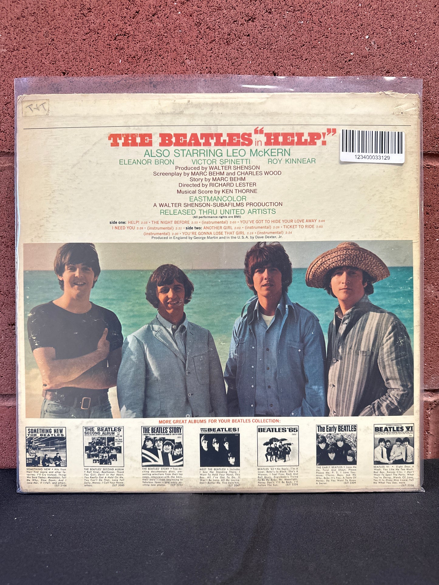 Used Vinyl:  The Beatles ”Help! (Original Motion Picture Soundtrack)” LP