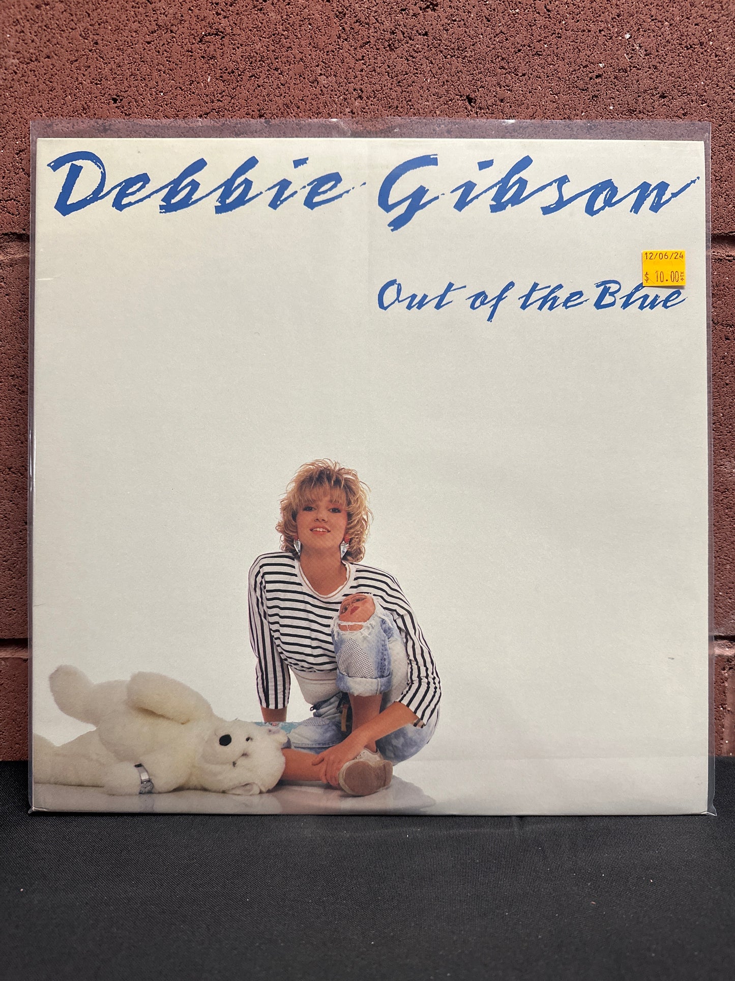 Used Vinyl:  Debbie Gibson ”Out Of The Blue” LP