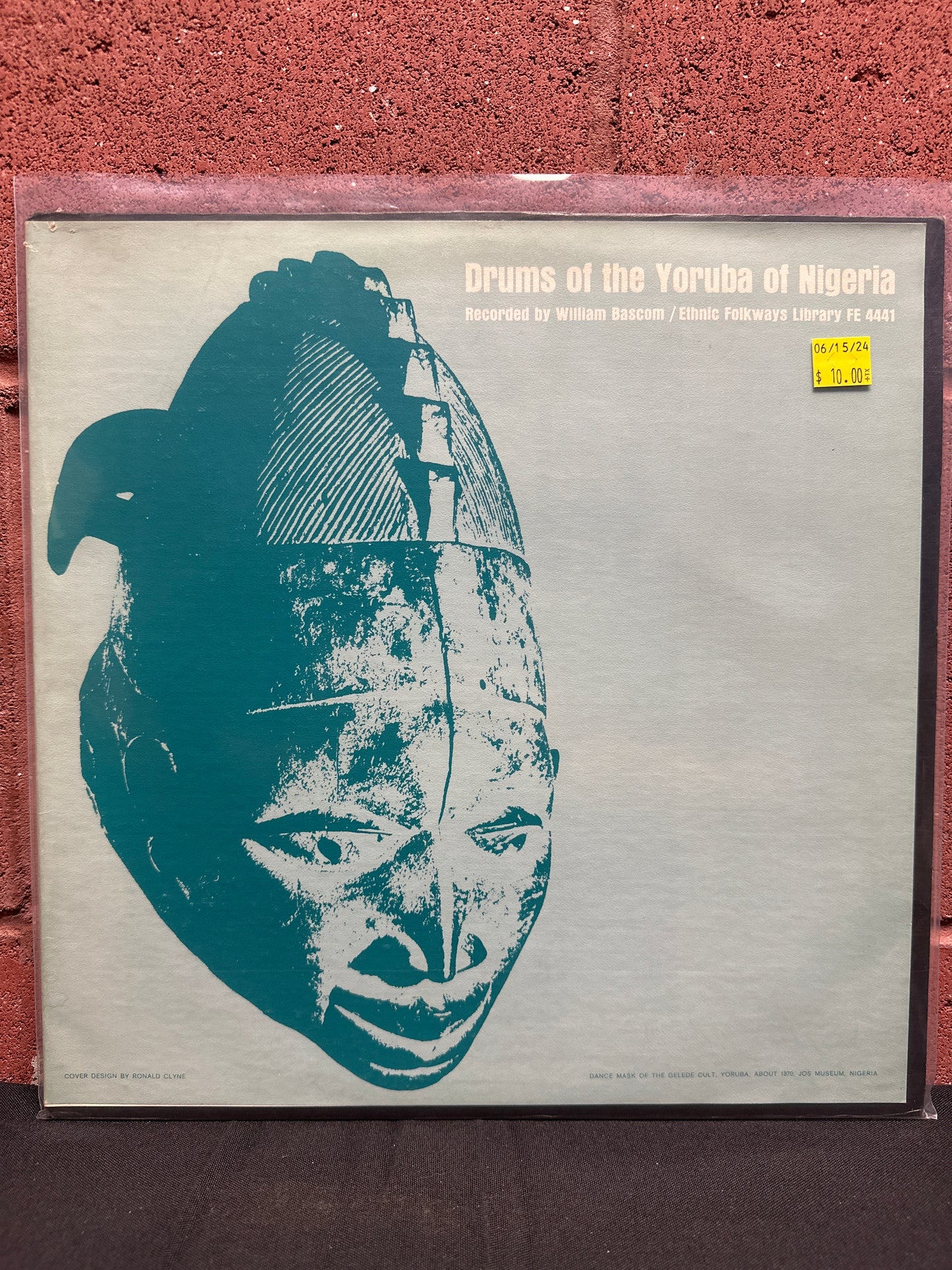 Used Vinyl:  Yoruba  ”Drums Of The Yoruba Of Nigeria” LP