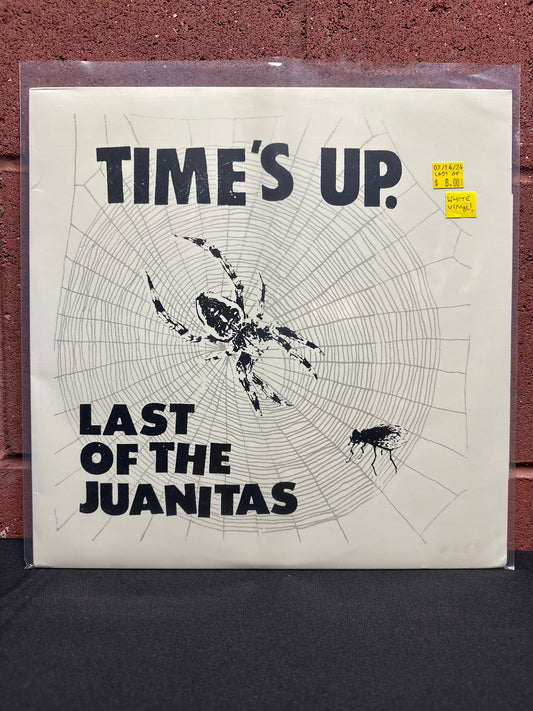 Used Vinyl:  Last Of The Juanitas ”Time's Up” 12" (White vinyl)