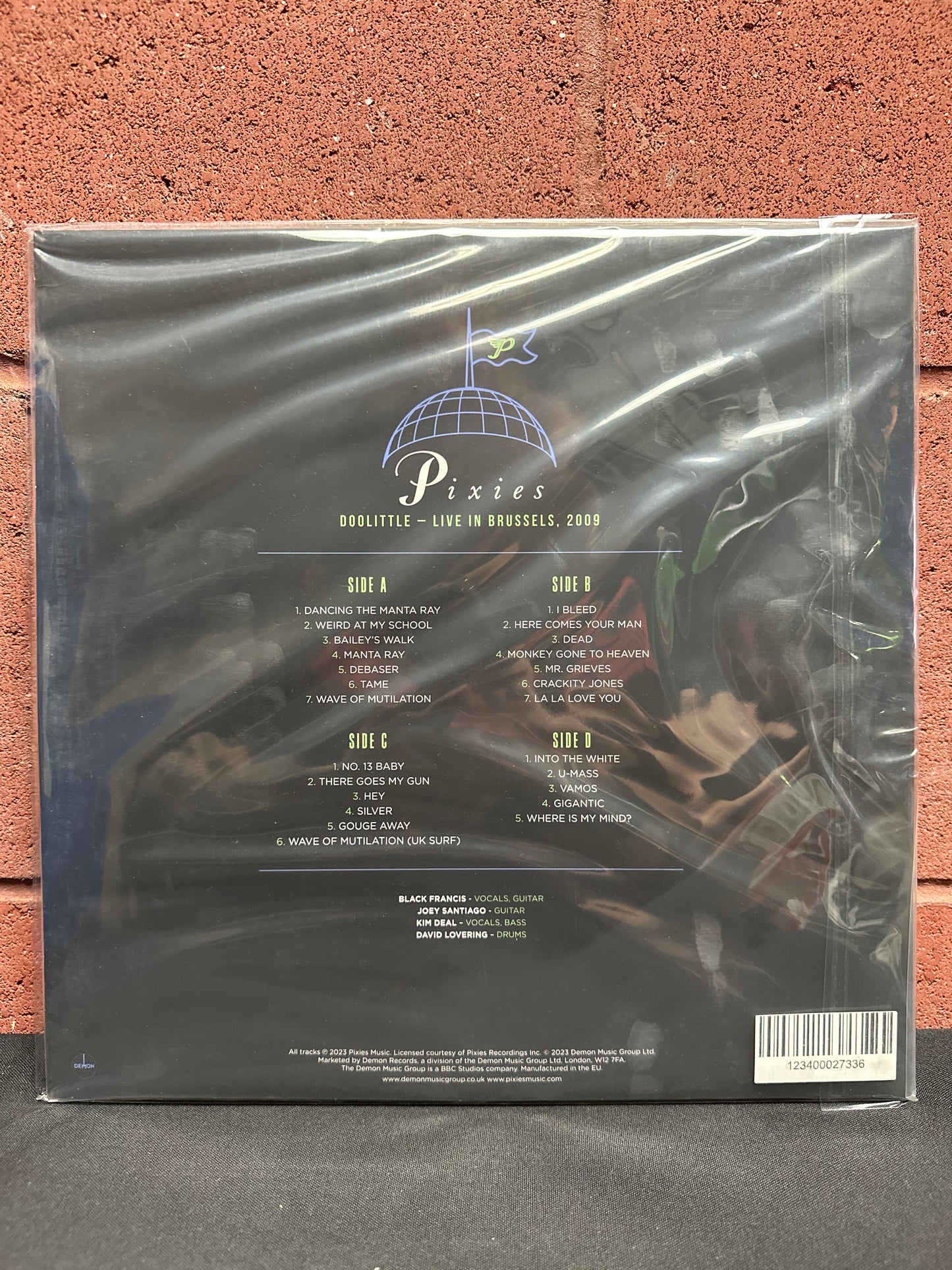 Used Vinyl:  Pixies ”Doolittle - Live In Brussels, 2009” 2xLP (Blue/Green vinyl)