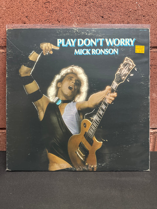 Used Vinyl:  Mick Ronson ”Play Don't Worry” LP