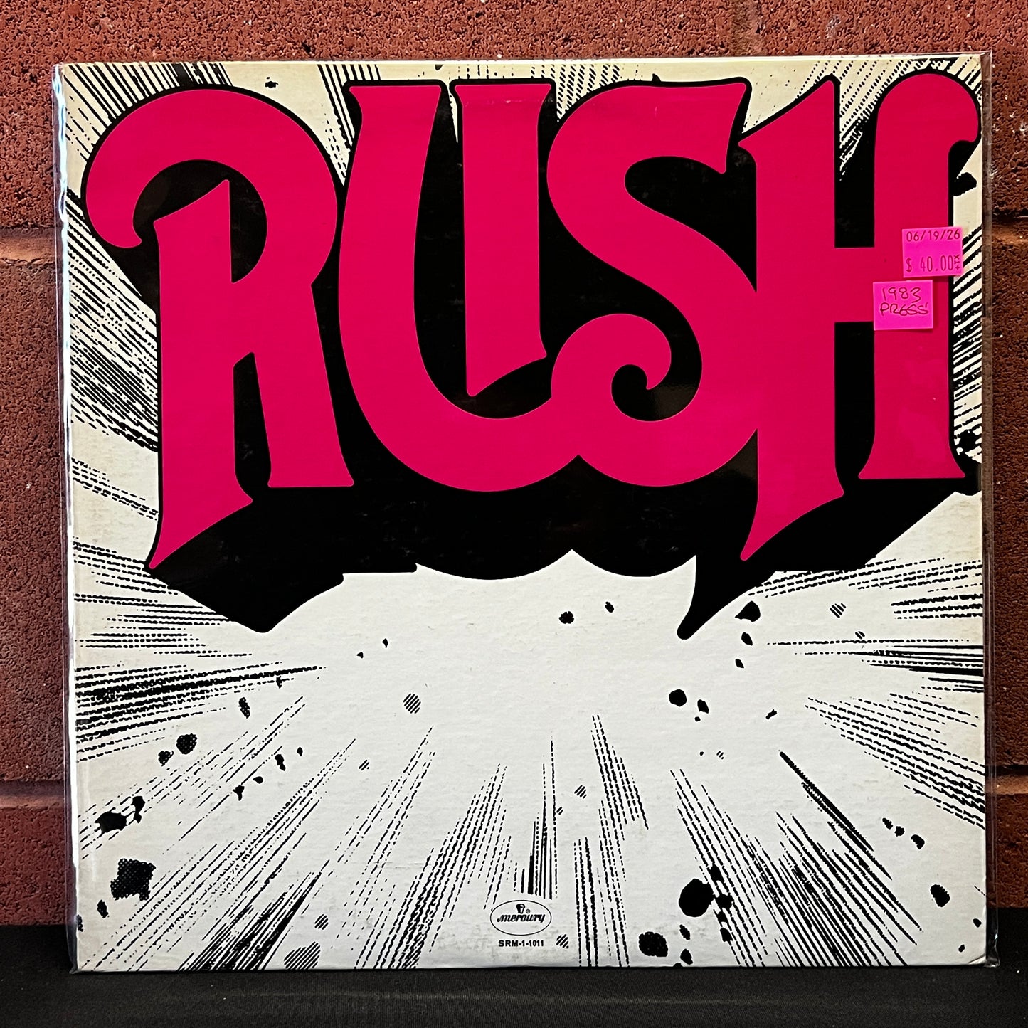 Used Vinyl: Rush "S/T" LP (1983 Press)