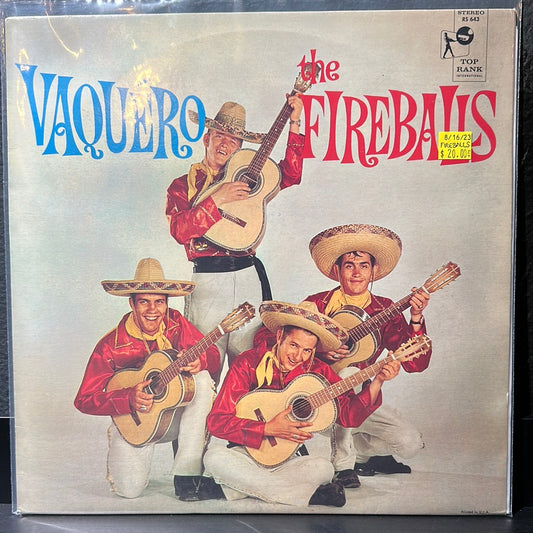 USED VINYL: Fireballs “Vaquero” LP