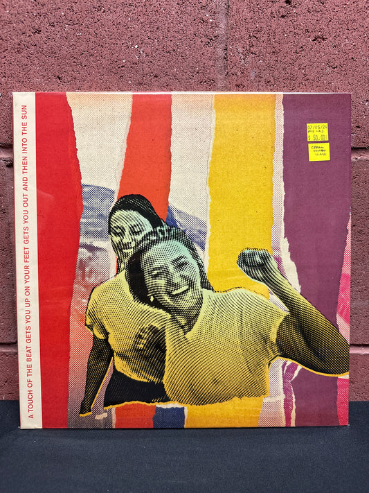 Used Vinyl: Aly & AJ ”A Touch Of The Beat Gets You Up On Your Feet Gets You Out And Then Into The Sun” LP (Cream vinyl)