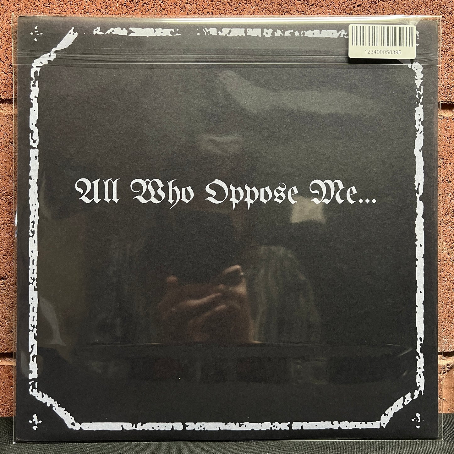 Used Vinyl: Crawl "All Who Oppose Me..." LP (Clear Lathe Cut record)