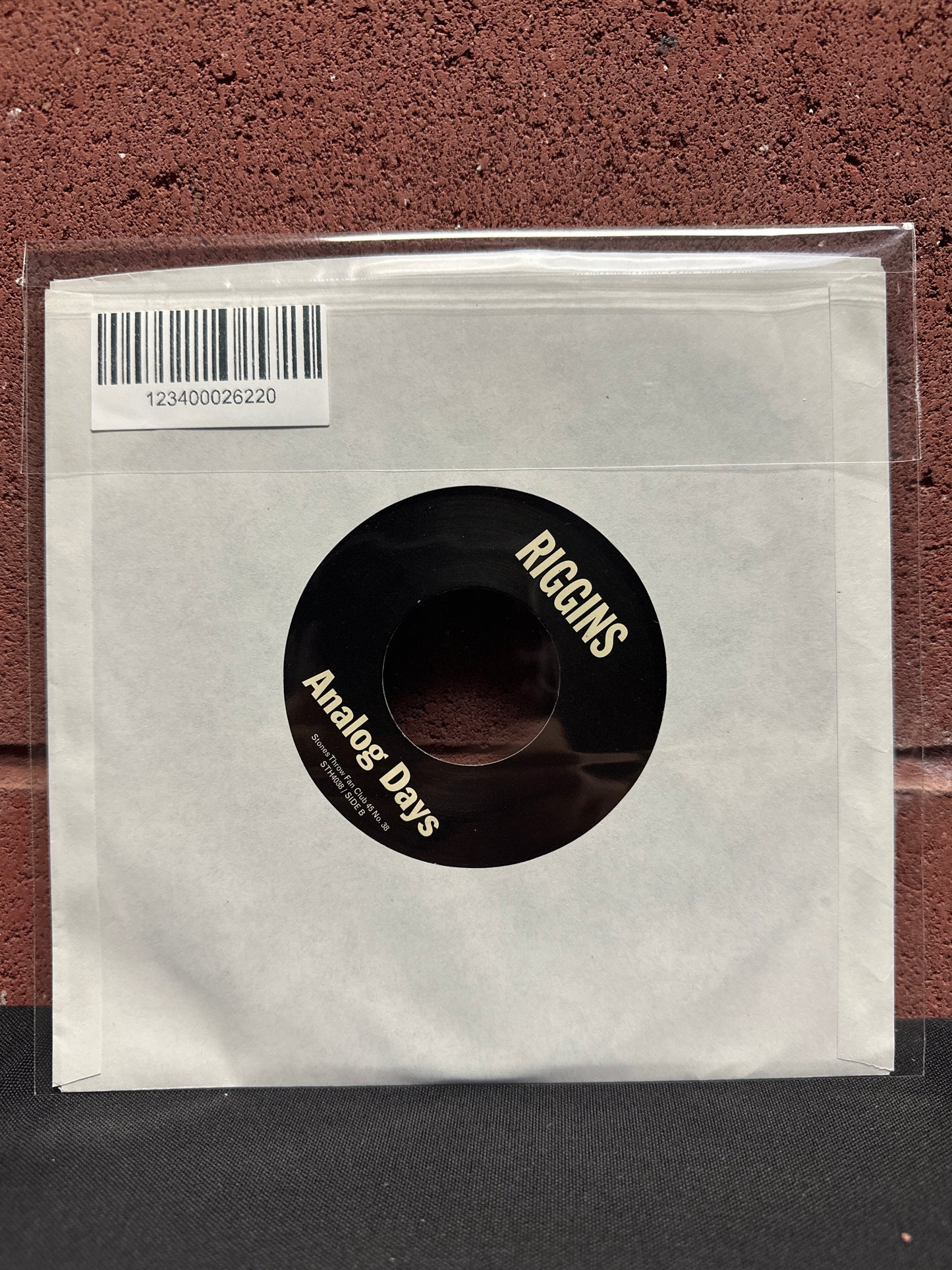 Used Vinyl:  Karriem Riggins ”12's In 8” 7"