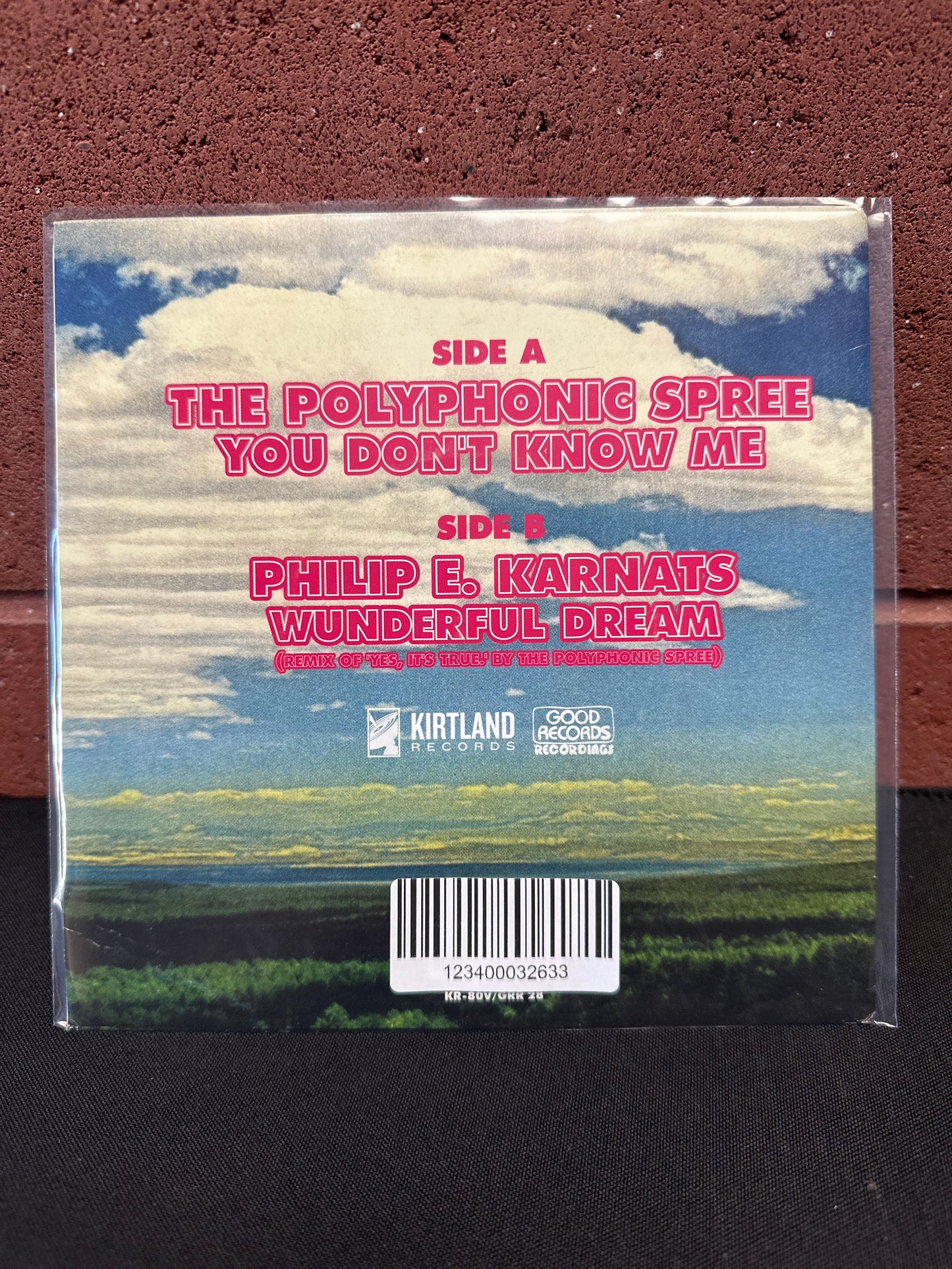 Used Vinyl:  The Polyphonic Spree ”You Don't Know Me” 7" (Mint Green Vinyl)