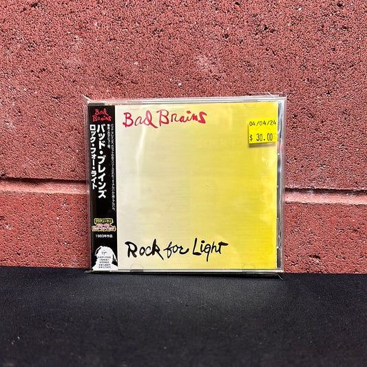 Used CD: Bad Brains "Rock For Light" CD (Japanese Press)