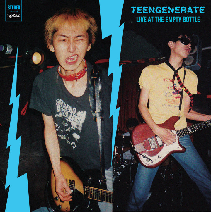 Teengenerate "Live at The Empty Bottle" LP (Blue Vinyl)