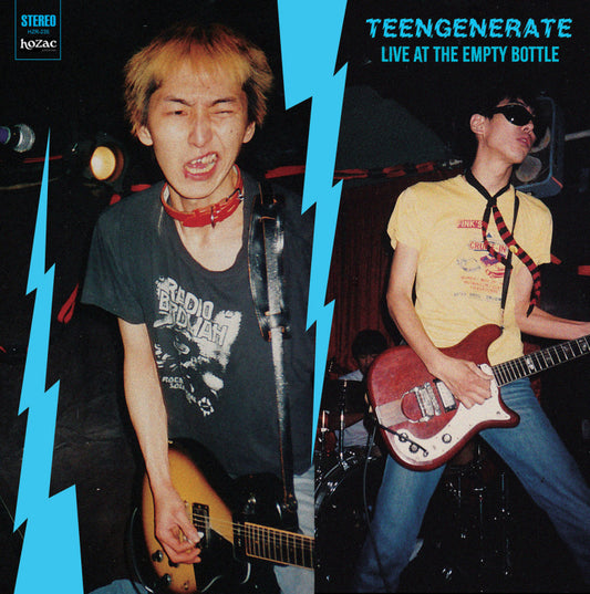 Teengenerate "Live at The Empty Bottle" LP (Blue Vinyl)