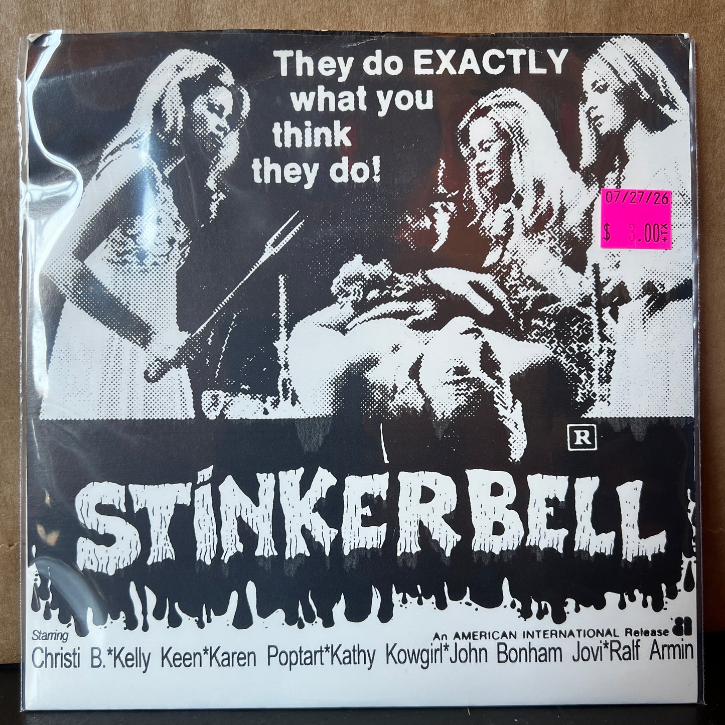 Used Vinyl: Stinkerbell "They do EXACTLY what you think they do!" 7" (1994 Press)