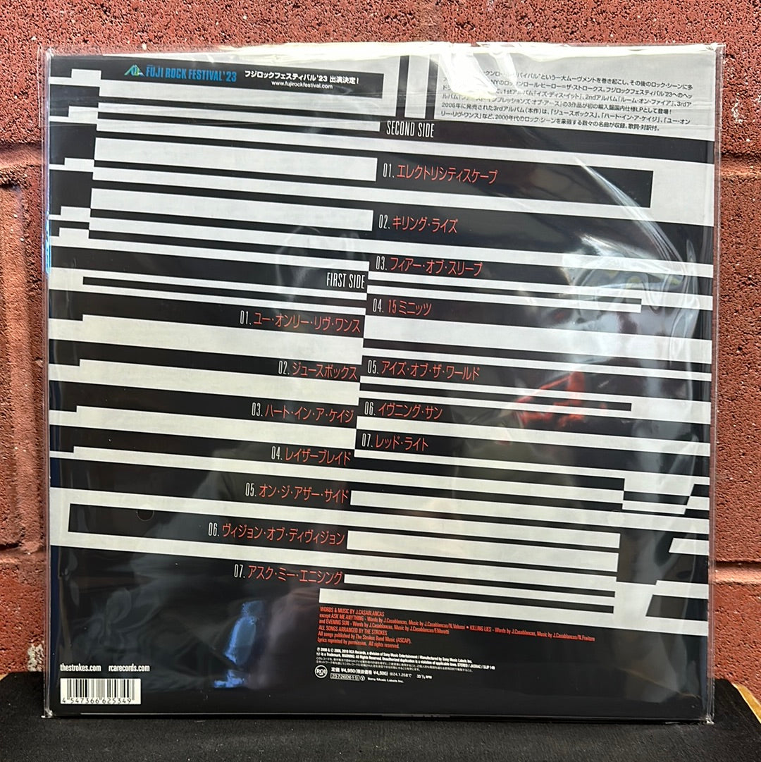 The Strokes "First Impressions Of Earth" (Japanese Press - Hazy Red Vinyl)